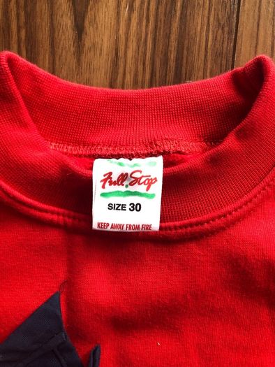 Girls Ladybird Sweatshirt - Size 30