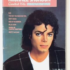 Michael Jackson Greatest Hits Music Book For Electronic Keyboards 13 Hit Tracks