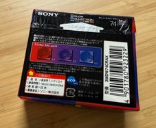 New Sony Color Mix minidiscs - 3 pack
