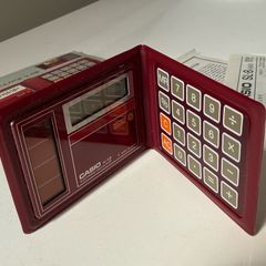 Vintage Casio SL-8B Solar Calculator Boxed Complete