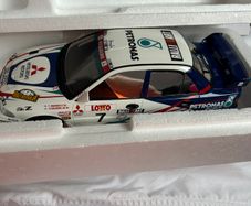 Mitsubishi Lancer Evolution IV Rally Car Model - 1:18 Scale