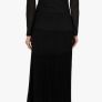 Victoria Beckham black knit Midi dress Image 2
