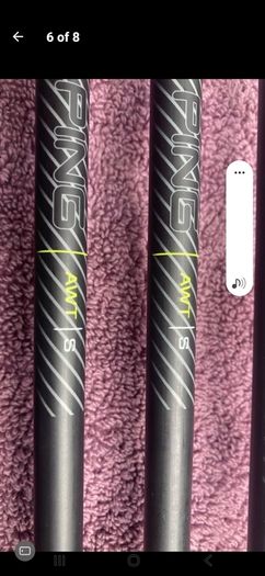 Ping i230 stiff graphite irons