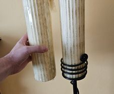 Candle Stand with 2 big candles