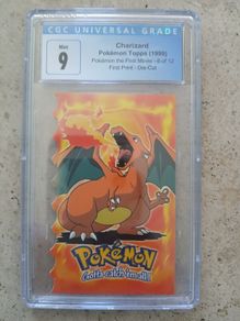 1999 Charizard Die-Cut CGC 9