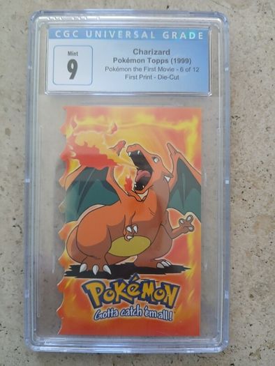 1999 Charizard Die-Cut CGC 9