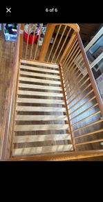 Wooden Baby Cot