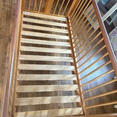 Wooden Baby Cot