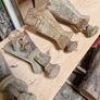 4 x art deco cast iron bath feet Image 4