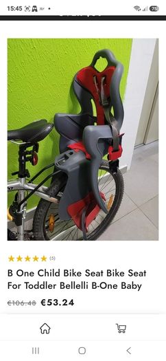 childs bicycle seat