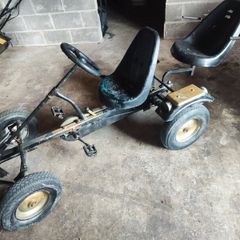 Berg pedal go-cart with 2 seats