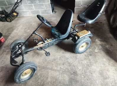 Berg pedal go-cart with 2 seats