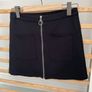 black skirt forever 21 stretch fabric size small black mini skirt Image 6