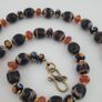 Vintage Venetian Style Mix Eyes & Trade Glass Beads Necklace Image 10