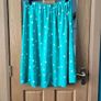 Dunnes green & white skirt, Size 16-18 Image 2