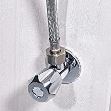 Ultra-Slim Bidet,Bidet Attachment for Toilet UK, Non-Electric Bidet Seat Attachment Dual Nozzle (Rear/Feminine Wash),with Hose and Brass Valve