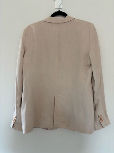 Massimo Dutti linen blend blazer