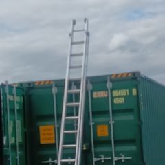 ladders double extension 14 rung