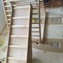 Large Home4dreams piklar triangle and slide climbing frame Image 2