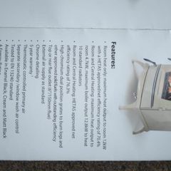 Stanley Lismore Boiler Solid Fuel Stove