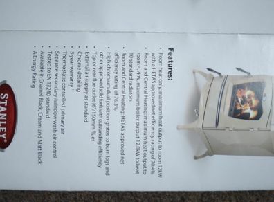 Stanley Lismore Boiler Solid Fuel Stove