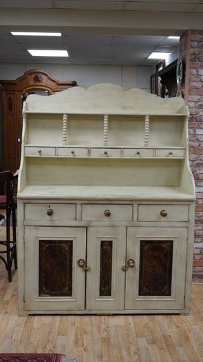 19th Century Scottish Oak Kitchen Dresser