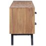 TV Cabinet 120x30x45 cm Solid Teak Image 5