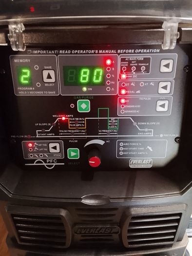 Everlast Power TIG 210EXT ACDC  Mint Condition