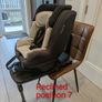 Car seat , mine rebl , 360 degree spin 7position , Recliner Image 4