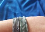 Genuine Swarovski slake bracelet