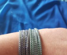 Genuine Swarovski slake bracelet