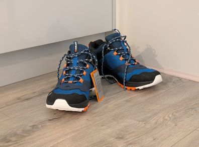 Icepeak Hiking Shoes - UK size 10-11 (blue, white, orange)
