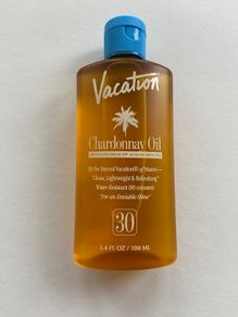 Vacation Chardonnay body sunscreen oil spf 30  100 ml