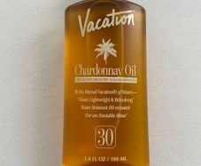 Vacation Chardonnay body sunscreen oil spf 30  100 ml