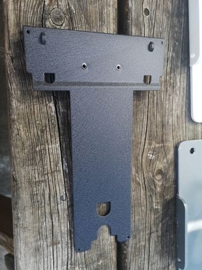 computer aliminum brackets and slide drawers