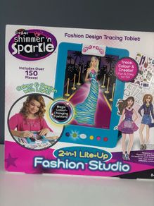 Shimmer 'n' Sparkle Fashion Design Tracing Tablet