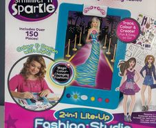 Shimmer 'n' Sparkle Fashion Design Tracing Tablet