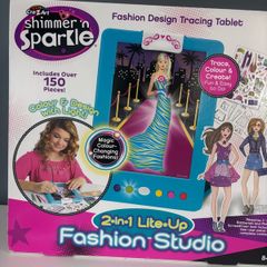 Shimmer 'n' Sparkle Fashion Design Tracing Tablet