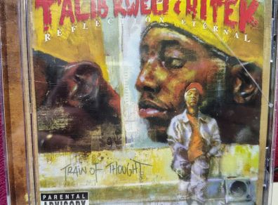 Talib Kweli & Hi Tek - Reflection Eternal - Train Of Thought CD (2000) Conscious Hip Hop RARE EX+