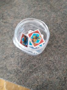 Paw Patrol Matching Game Tiles / Card Collection with Storage Jar