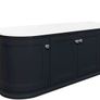 1200mm Wall Hung Vanity And Marble Worktop Image 3