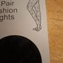 Tights .. Two Pair of Black Pattern Tights .. Price Drop Image 6