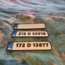 Irish car reg number plate keyring Image 3