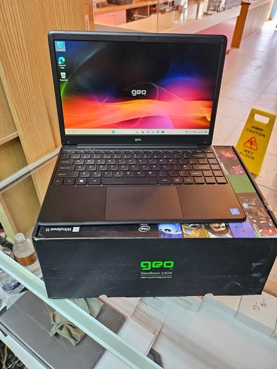 GeoBook 140X 14.1inch Full HD Laptop 4GB RAM, 128GB SSD, Backlit Keyboard