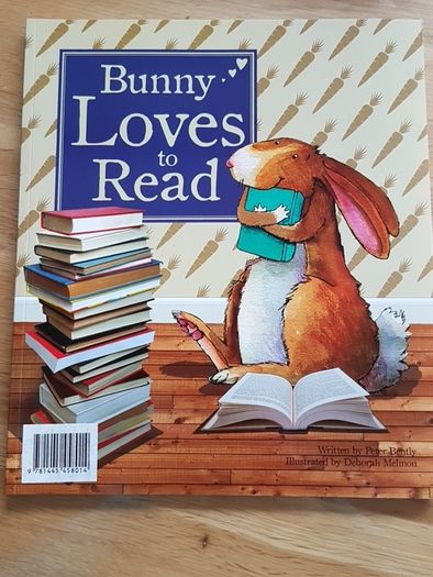 Brand New Bunny Loves to Read Book