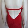 Red strapless mini dress Image 2