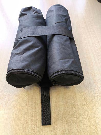 Double Sandbag  black : 40cm x 25cm x 12cm