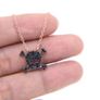 Necklace Skull 925 Sterling Silver Image 2