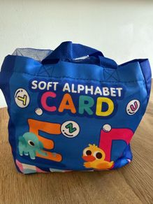 Soft alphabet cards