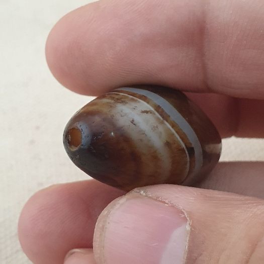 Vintage Beautiful Suliemani Eye Agate Bead Amulet